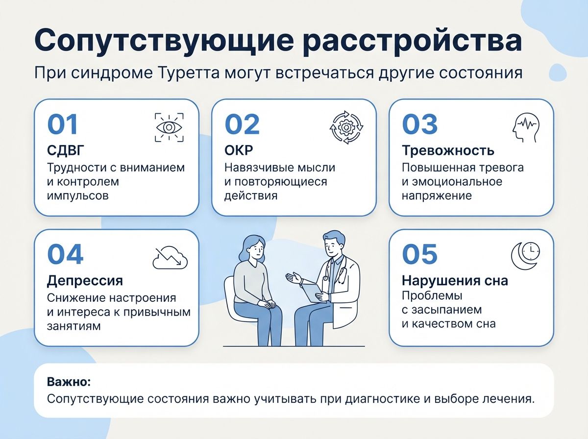 Лечение синдрома Туретта в Бийске инфографика